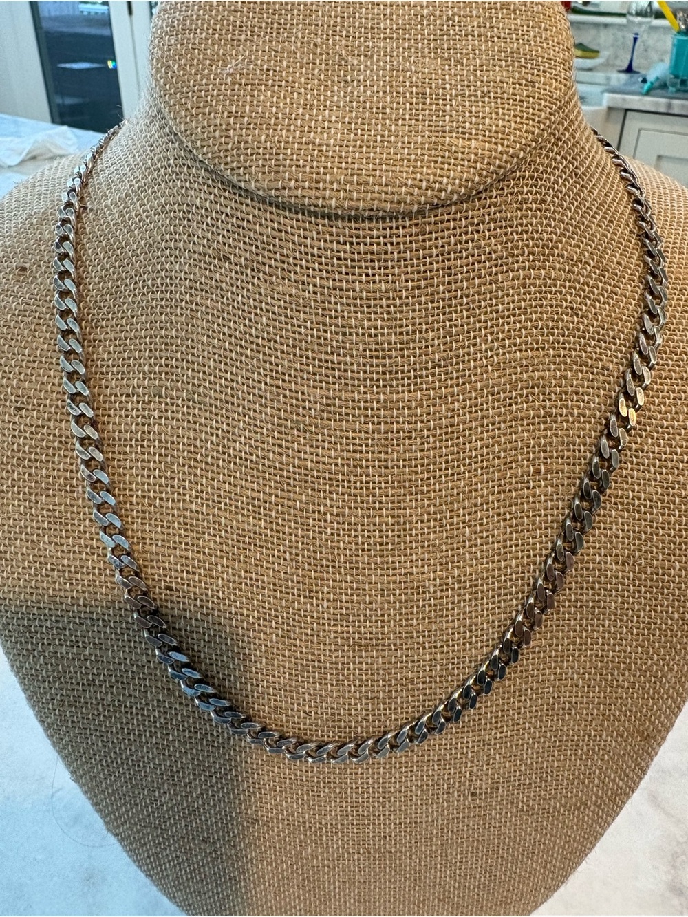 Sterling Silver 5mm 20” Long Cuban Link Chain Necklace-Unisex